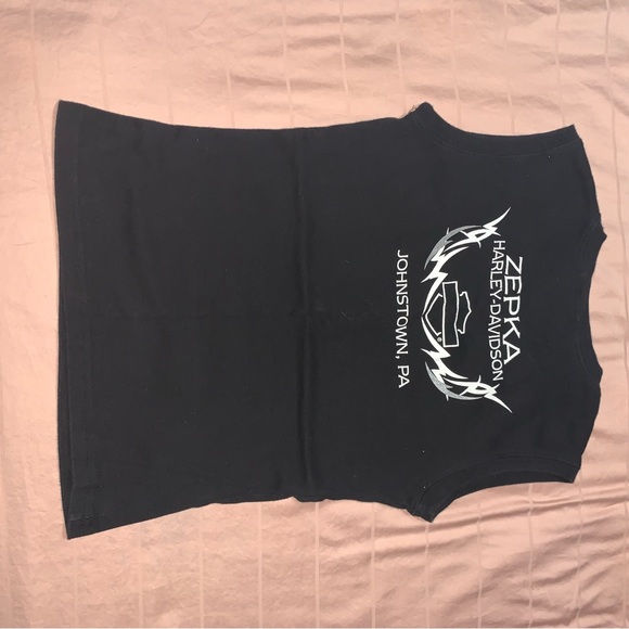 HARLEY DAVIDSON SLEEVELESS MUSCLE TEE - Picture 3 of 3